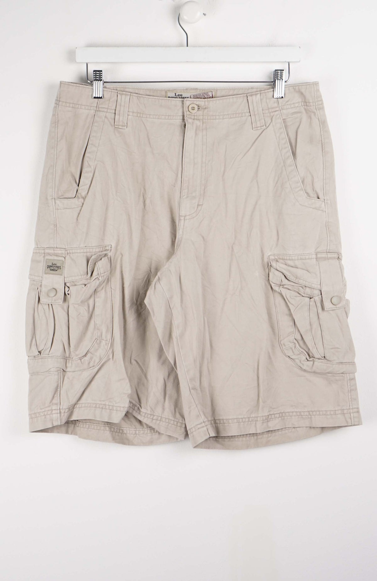 VINTAGE LEE DUNGAREES CARGO SHORTS W32