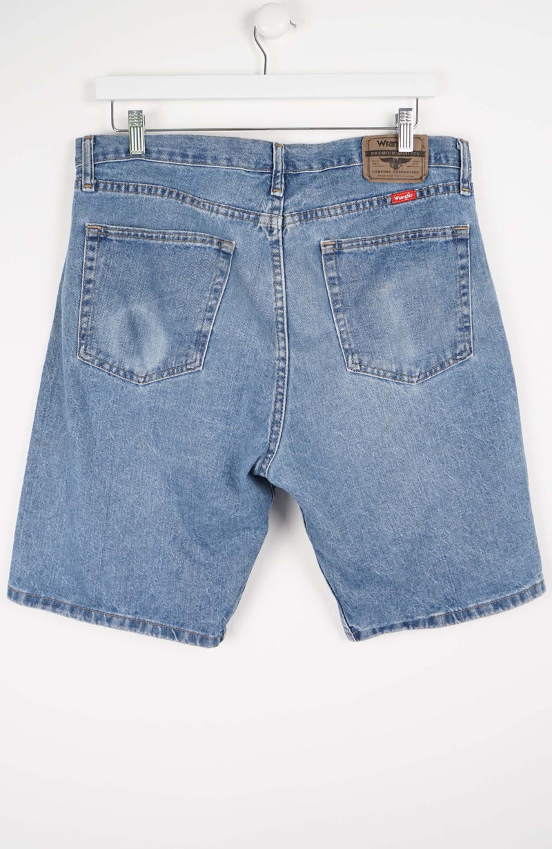 VINTAGE WRANGLER JORTS W33