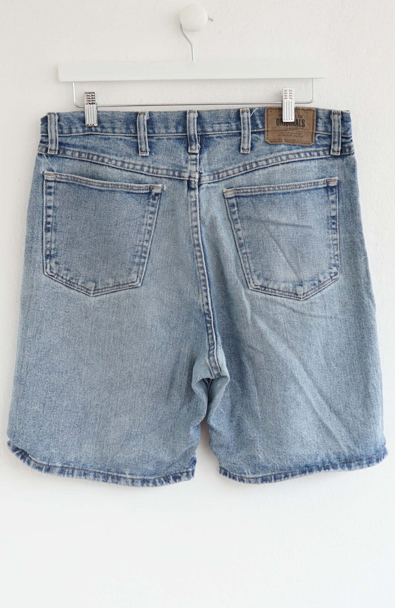 VINTAGE WRANGLER JORTS W34