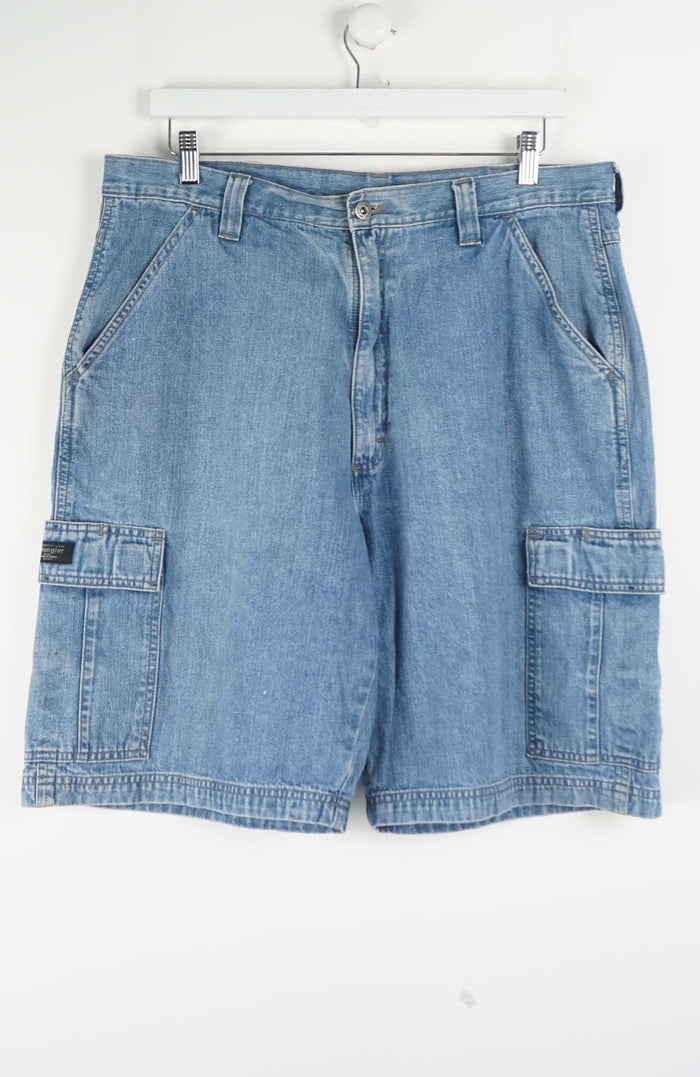 VINTAGE WRANGLER CARGO SHORTS W36
