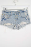 VINTAGE Y2K DENIM SHORTS W26