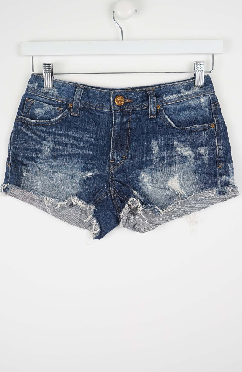 VINTAGE Y2K DENIM SHORTS W26