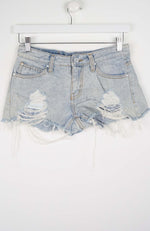 VINTAGE Y2K DENIM SHORTS W28