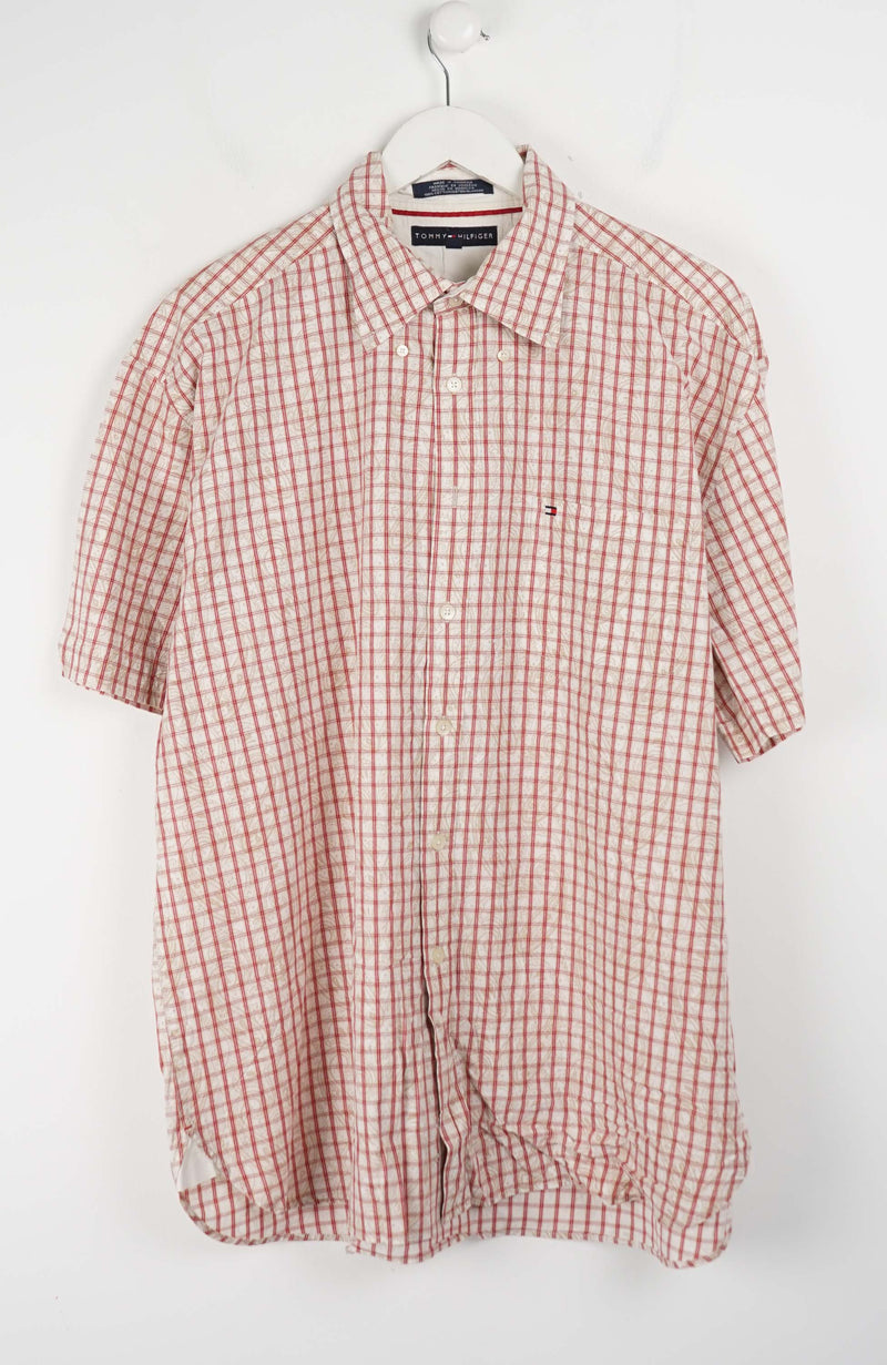 VINTAGE YOMMY HILFIGER SHIRT (XL)