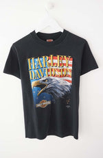 VINTAGE HARLEY DAVIDSON T-SHIRT (S) 3D EMBLEM