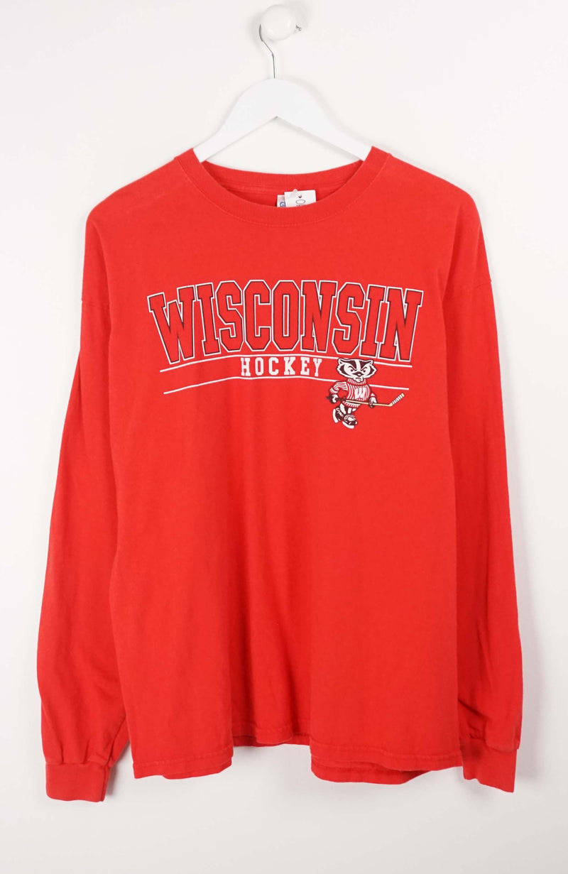 VINTAGE WISCONSIN BADGERS T-SHIRT (L)