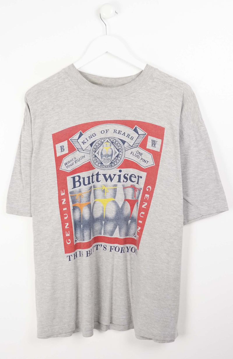 VINTAGE BUTTWISER T-SHIRT (XL)