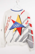 VINTAGE ADIDAS ST MORITZ WINTER OLYMPICS 1928 SWEATER (M)
