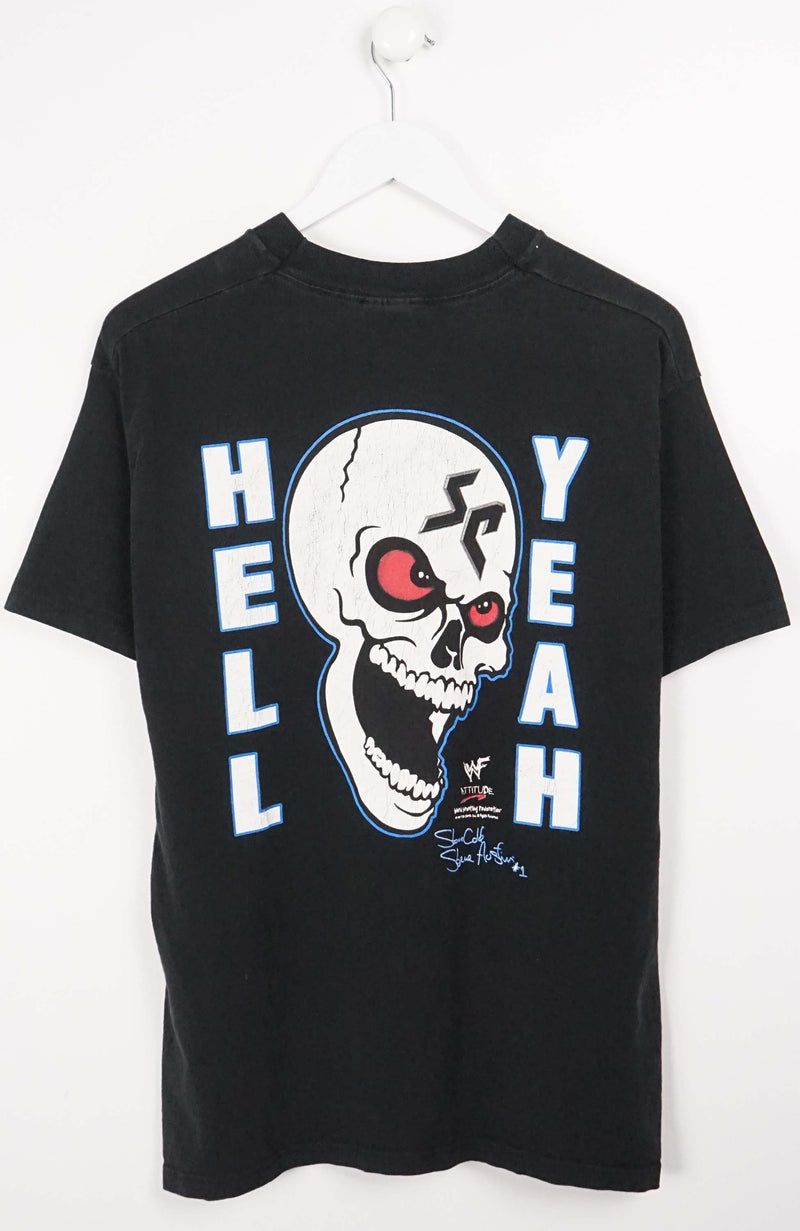 VINTAGE STONE COLD STEVE AUSTIN T-SHIRT (M)