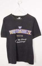 VINTAGE WWF WRESTLE MANIA T-SHIRT (M) 1988