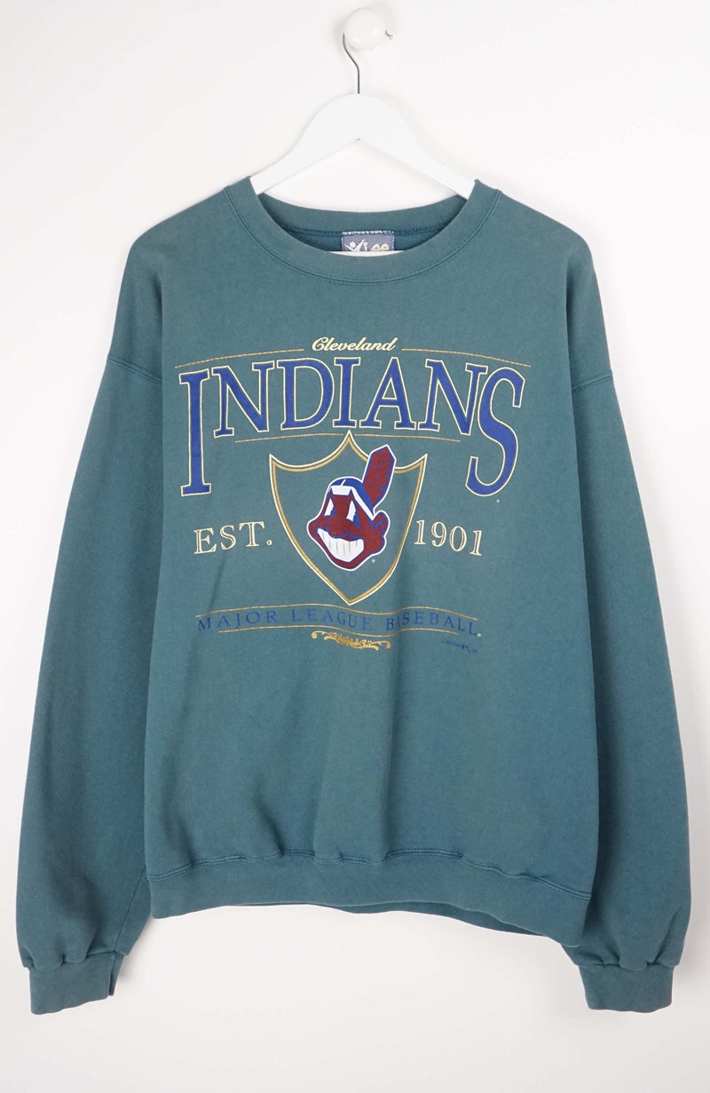 VINTAGE CLEVELAND INDIANS SWEATER (L)