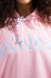 MADE  X  OFFICIAL VINTAGE PINK HOODIE