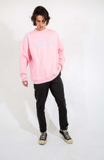 MADE X OFFICIAL VINTAGE PINK SWEATER