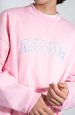 MADE X OFFICIAL VINTAGE PINK SWEATER