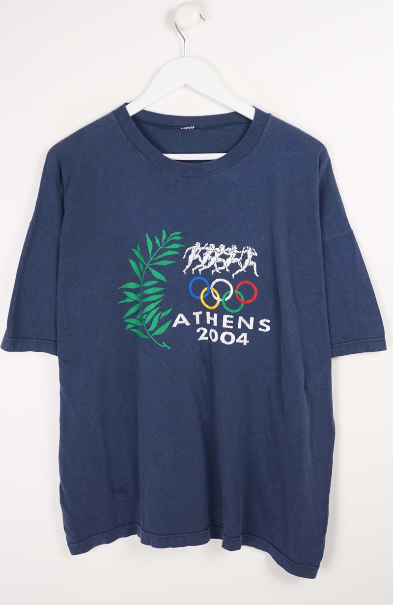VINTAGE ATHENS OLYMPICS 2004 T-SHIRT (L)